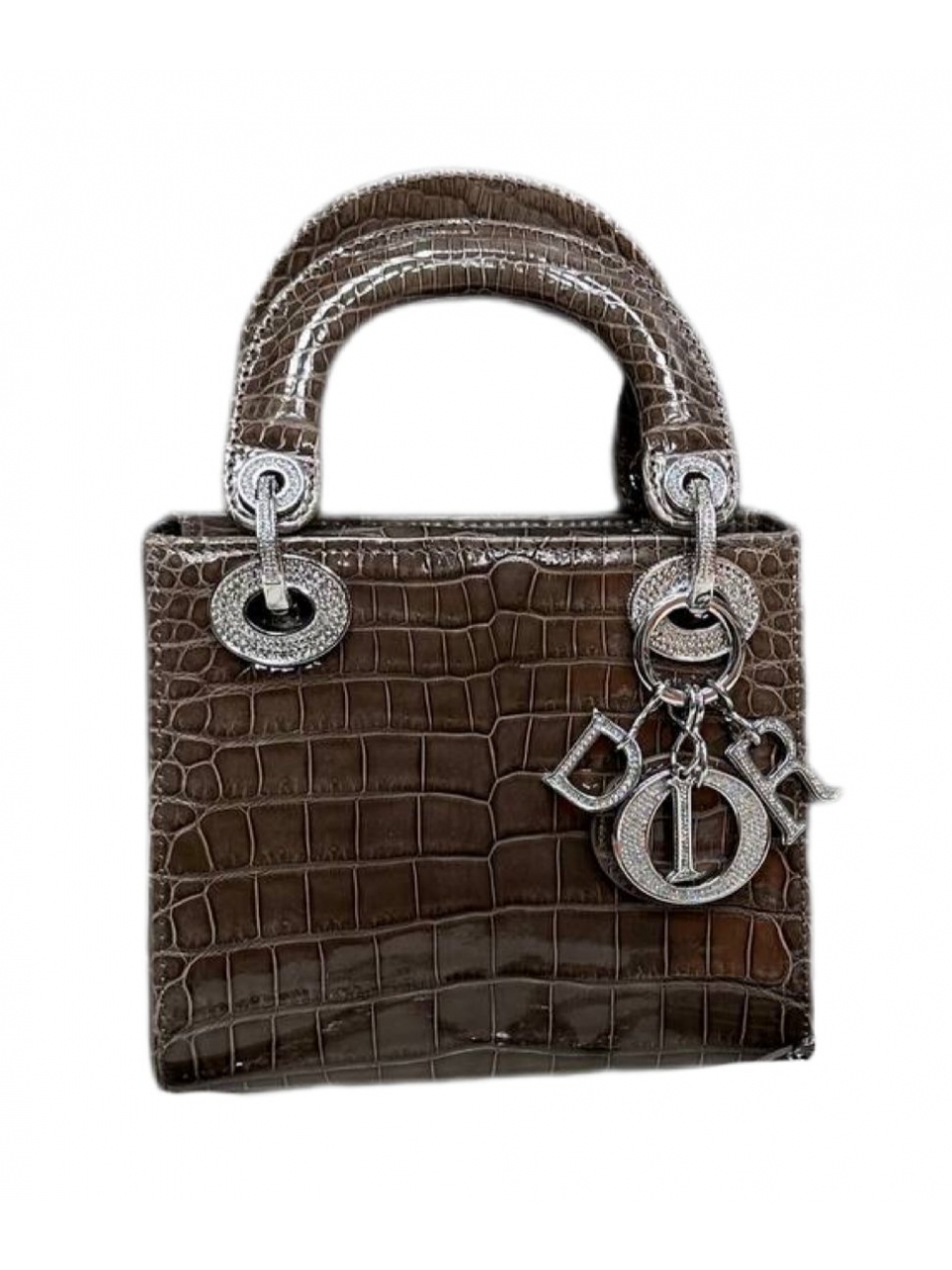 Сумка Christian Dior Crocodile Bag , модель мини-формата